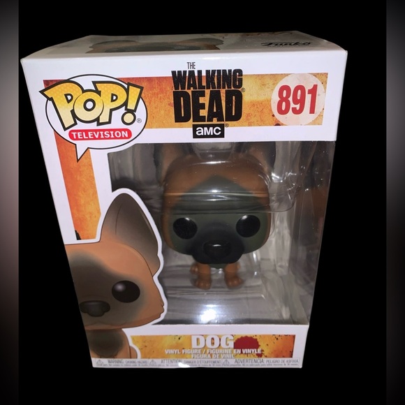 Funko Other - Vaulted The Walking Dead "Dog" Funko Pop Still New in the Box with Pop Protector